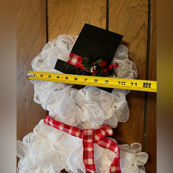 Snowman Wreath ☃️ - Picture 5 of 5